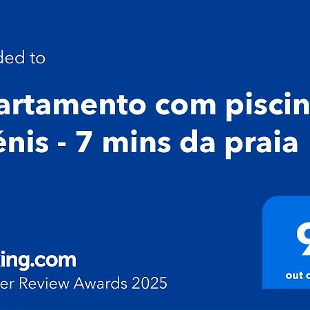 דירה Com Piscinas E Tenis - 7 Mins Da אלבופיירה
